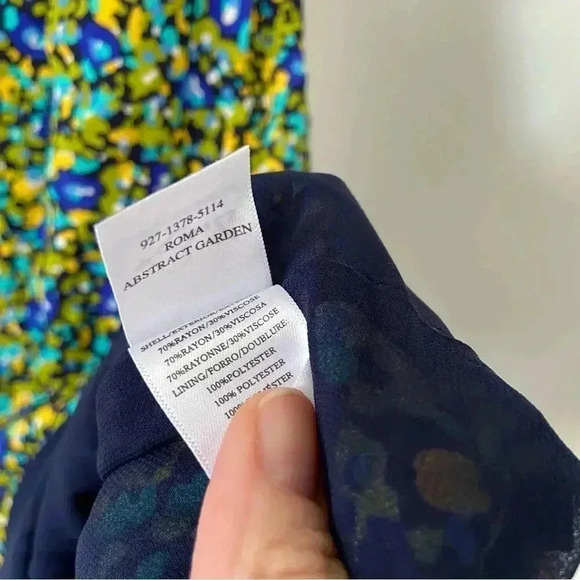 NWT Rails Roma Abstract Garden Floral Dress size Small - Picture 7 of 13